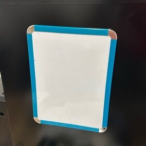 Magnetic Whiteboard with Blue Border
